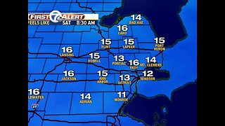 Nasty wind chills Saturday