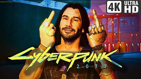 Johnny Silverhand Gameplay in Cyberpunk 2.0: Keanu's New Model