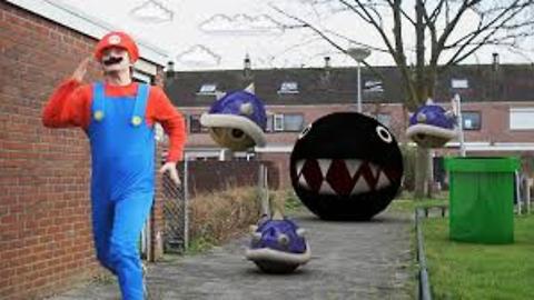Super Mario in Real Life