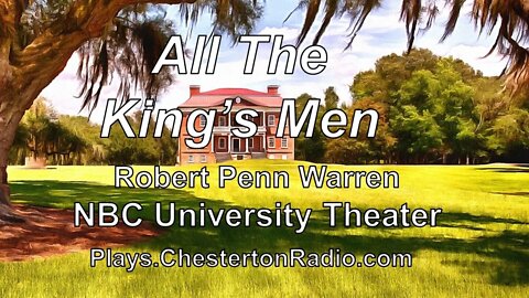 All The King's Men - Robert Penn Warren - NBC University Theater