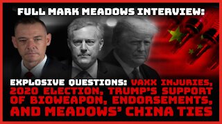 FULL INTERVIEW: Mark Meadows EXPLOSIVE 1-on-1 With Stew Peters