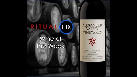 Ritual ETX Wine of the Week - Alexander Valley Vineyards Estate Cabernet Sauvignon