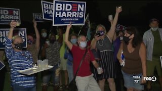 Southwest Florida celebrates Joe Biden's projected victory