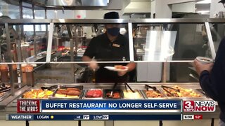 Buffet no longer self serve