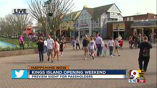 Kings Island opening weekend