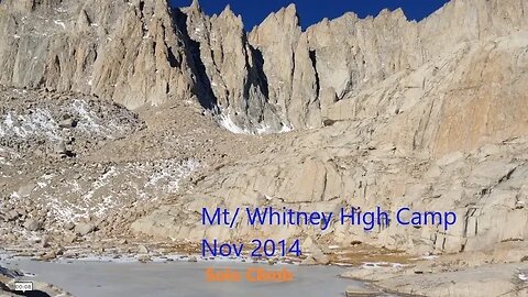 Mt Whitney High Camp Solo Climb Nov. 2014 | D.I.Y in 4D