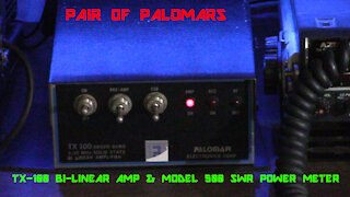AirWaves Episode 41: A Pair of Palomars Put to the Test! TX-100 Amp & Model 500 Power Meter!