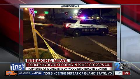 Prince George's County police involved shooting