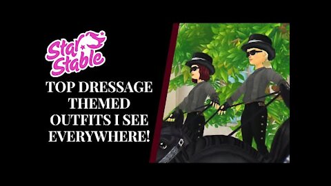 The TOP 12 Dressage Themed Outfits I SEE EVERYWHERE! Star Stable Quinn Ponylord