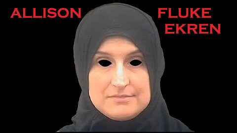WHITE LADY BECOMES A TERRORIST & ABUSES HER CHILDREN! Allison Fluke Ekren SUCKS! The Empress of ISIS