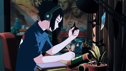 Lofi Sasuke hip hop animes para Estudar e Relaxar