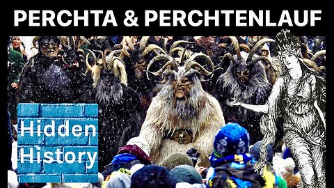 Perchta - the winter witch of Alpine Christmas folklore and Perchtenlauf explained