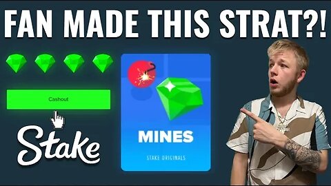 FAN SHOWED ME THE ABSOLUTE BEST MINES STRATEGY ON STAKE!?!