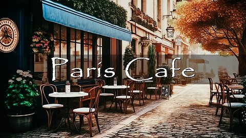 Paris Cafe Shop Ambience ☕ Positive Bossa Nova Jazz Music for Relax, Good Mood 🍂 Bossa Nova Music