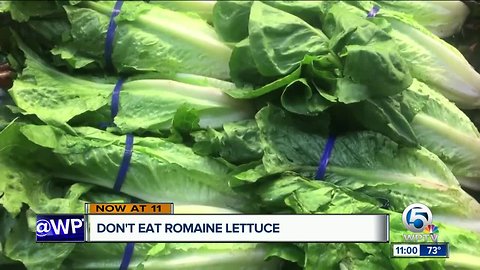 Health officials: Don't eat romaine lettuce due to a new E. coli outbreak