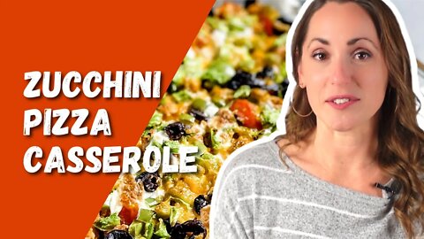 Zucchini Pizza Casserole Recipe | Lean and Green | Lunch with Lisa