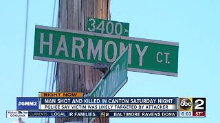 Man dies after being shot in Canton Saturday night