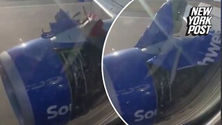 Terrifying video shows engine of Southwest Airlines Boeing 737 ripping apart during takeoff