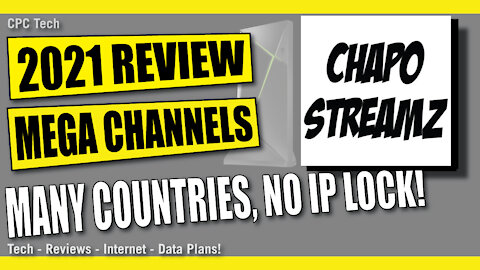 CHAPO STREAMZ LIVE TV AND VOD SERVICE REVIEW IPTV