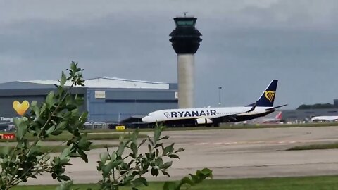 Manchester Airport Plane Spotting, Aircraft Landings, Take offs & Ground Movements