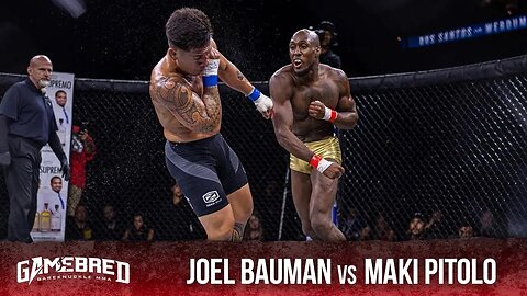 Gamebred Bareknuckle 5: Maki Pitolo vs Joel Bauman