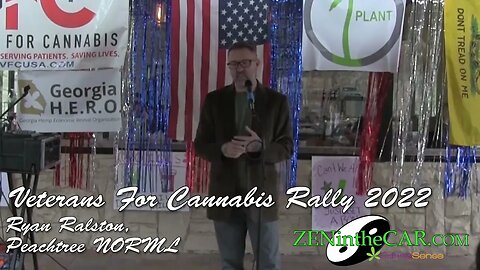 Veterans for Cannabis Rally 2022: Ryan Ralston of Peachtree NORML, Unity is Key