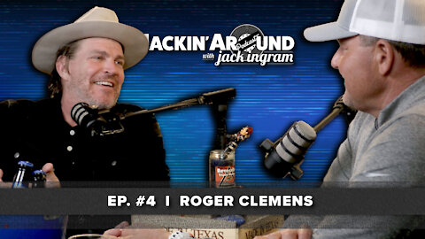 Roger Clemens w/ host Jack Ingram