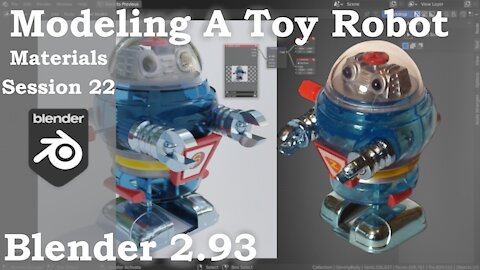 Modeling A Toy Robot, Materials, Session 22