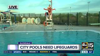 Glendale hiring lifeguards for the summer