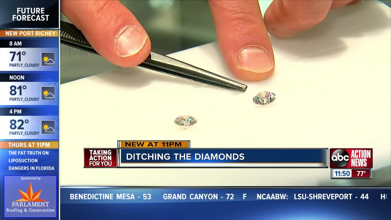 Millennials ditching diamonds when getting engaged