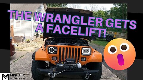 Our Jeep Wrangler gets a facelift #jeepwrangler #jeepyj