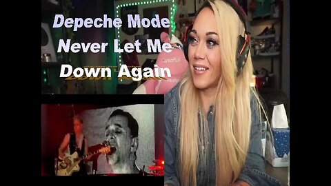 Depeche Mode - Never Let Me Down Again - Live Streaming With Just Jen Reacts