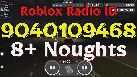 Noughts Roblox Radio Codes/IDs