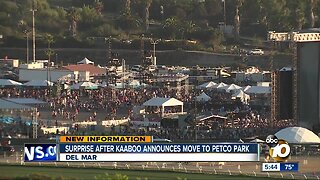 KAABOO announces move to Petco Park