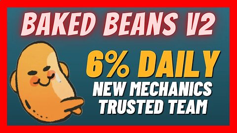 Baked Beans V2 Review 🫘 All You Need To Know Before Investing 👀 6% IN DAILY ROI❓ Live Deposit