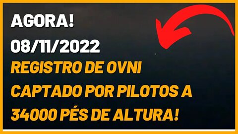Óvni filmado por pilotos em Guaíba RS! 08/11/2022
