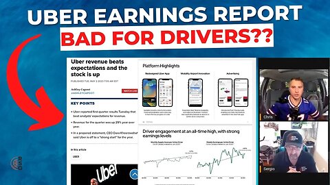 Uber Earnings: Good For Uber But BAD For Drivers?!
