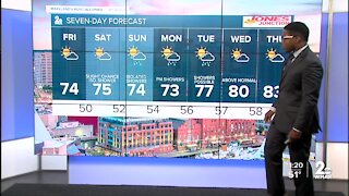 WMAR-2 News Weather at 11