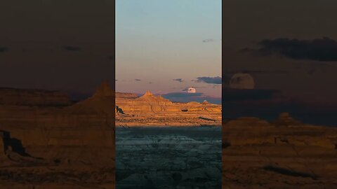 Full Moon / Sunset Photography - First Full Moon 2023 (Landscape)