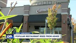 Popular restaurant rises from the ashes