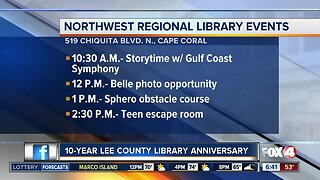 Cape Coral library celebrates 10th anniversary
