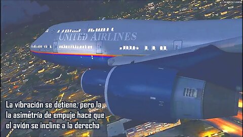 Boeing 747 vuela directo hacia la montaña - Vuelo del Jumbo de United en San Francisco