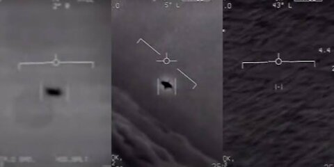 Leaked video ufo spotted in California