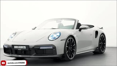 BRABUS Porsche 911 Turbo S 820 horsepower, 950 Nm of torque and 340 km/h top speed