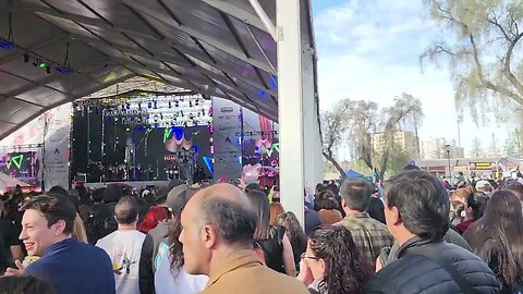 La Sonora de Tommy Rey 🎵 La Parabólica 🎵 📌 Parque O’Higgins #Santiago 📅19.09.2023 🌍 #Chile 🇨🇱