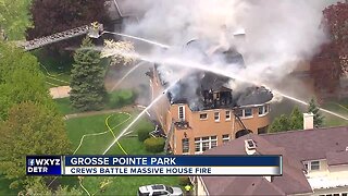 Fire Chief: Torch from renovation crew may have ignited mansion fire in Grosse Pointe Park