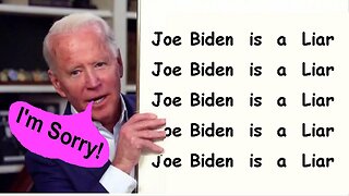 Joe Biden Lied