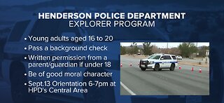 Applications open for Henderson Police Department Explorer Program