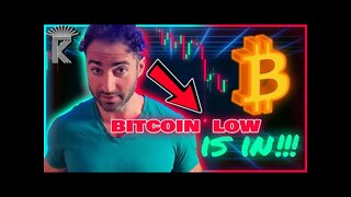 Bitcoin The Low Is In & Why. Macro Cycle Analysis.