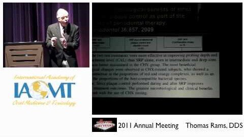 Thomas Ramms, DDS speaks on Anti-Infective Periodontal Tx IAOMT 2011 Las Vegas